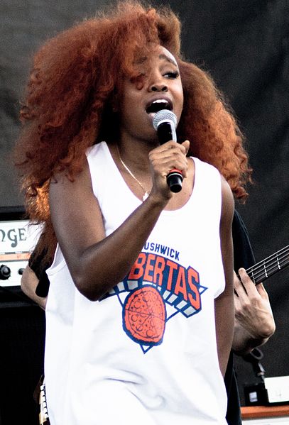 SZA performing at 2015’s AfroPunk Festival.
