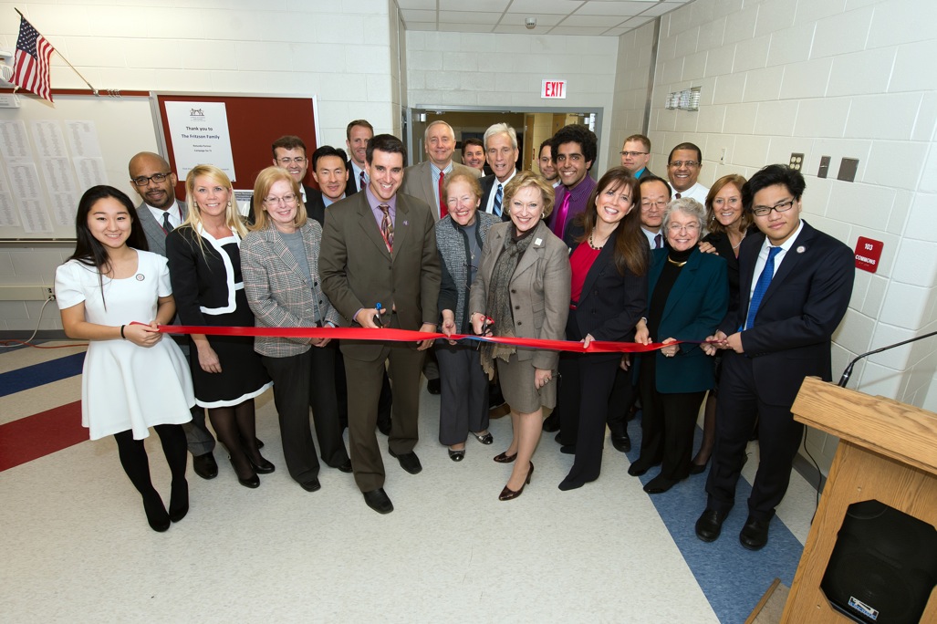 Dr.+Glazer+opens+a+new+Humanities+wing+of+the+school+during+his+time+as+principal+while+renovation+was+underway.