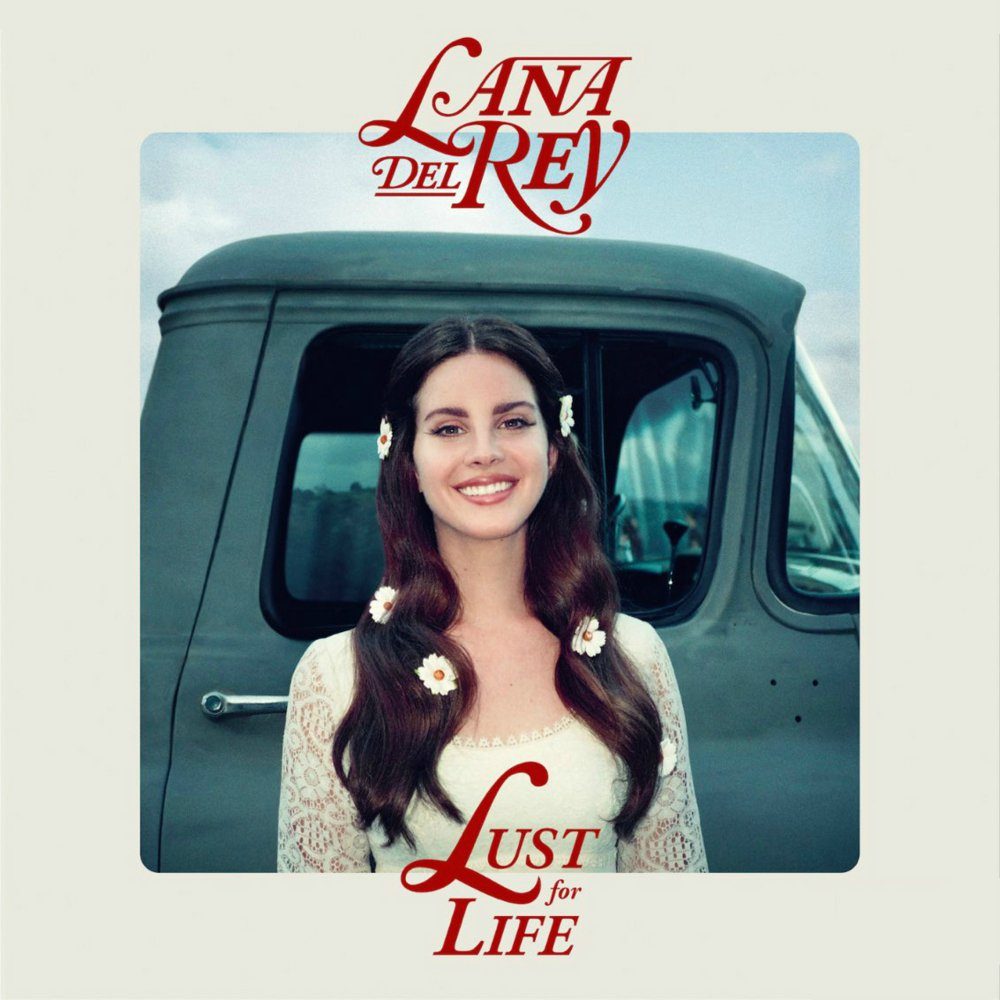 The album cover of Lust for Life by Lana Del Rey