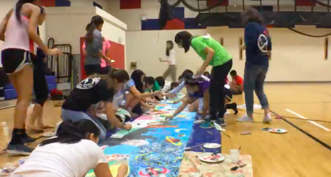 Homecoming Banner Time Lapse