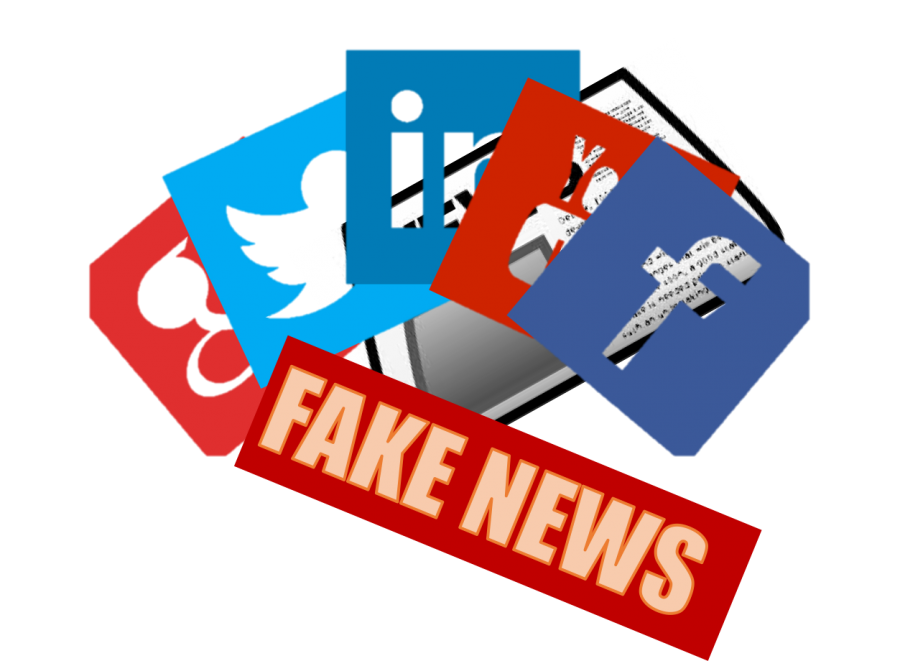 Fake news is becoming more prevalent throughout social media, and it is important to be able to recognize it, and stop the spread of it. 
Photo courtesy of openclipart.org and dharmanation.org