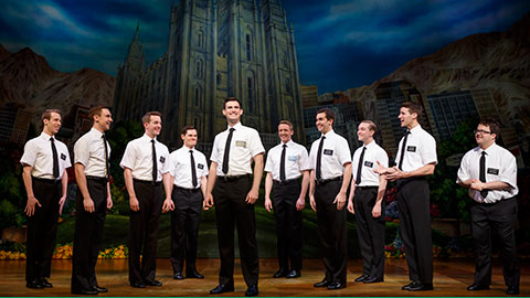 The Mormon missionaries take the stage.