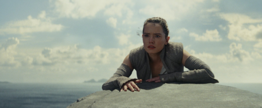 In “Star Wars: The Last Jedi,” Daisy Ridley returns as Rey, a fierce young Jedi who must find her place in the fight between evil and good. 