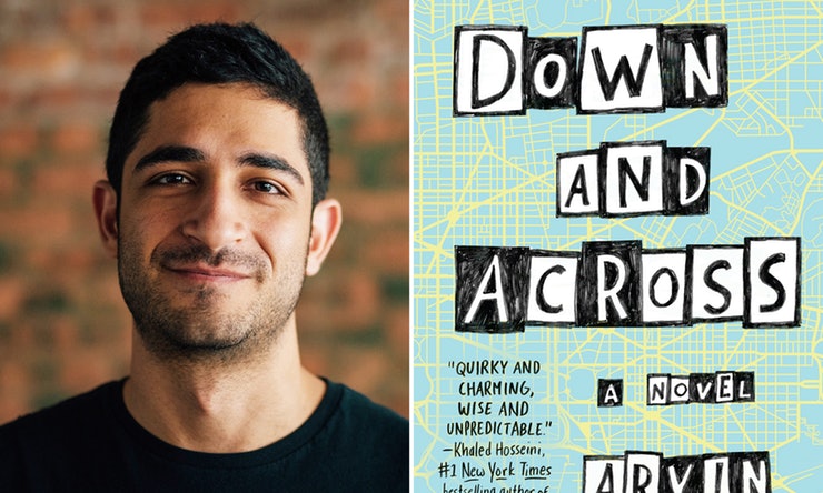 Author Visit: Jefferson alumnus Arvin Ahmadi discusses his new book Down And Across