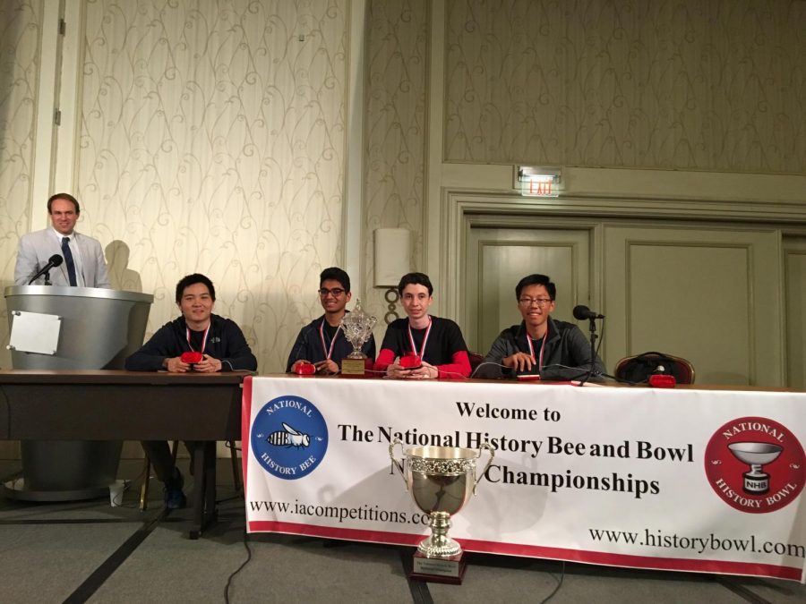 Jefferson History Bowl Team Wins First Place