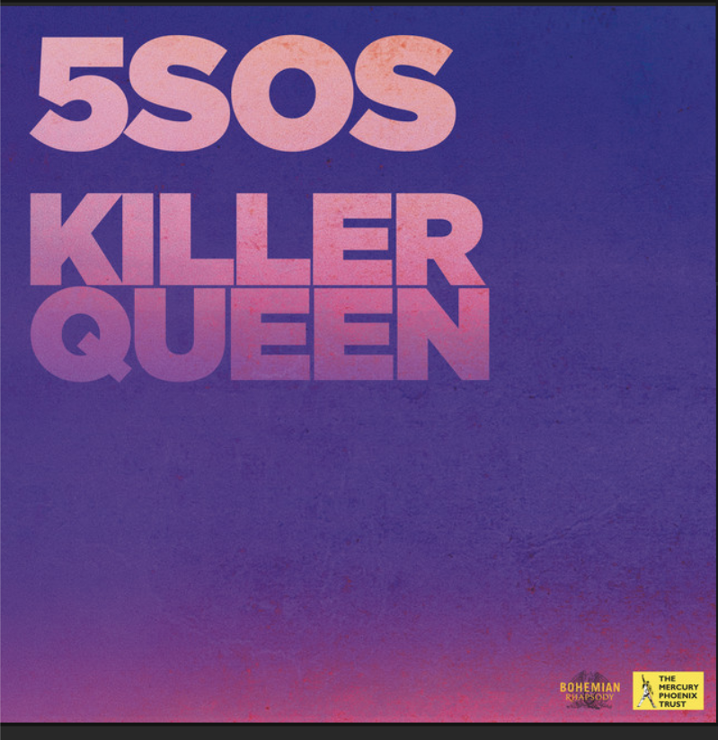 5SOS’ “Killer Queen” cover was released to promote the new movie “Bohemian Rhapsody”, coming out November 2nd. In addition, it honors the band joining the Mercury Phoenix Trust, a campaign working to fight AIDS.