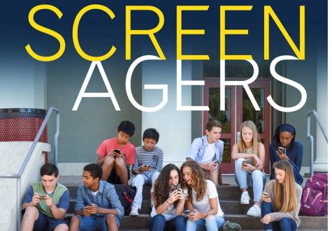 A promotional image for the ScreenAgers documentary. 