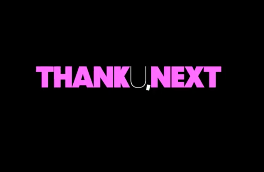 Ariana Grande's hit in 2018, "thank u, next". One of the top trends of the year.