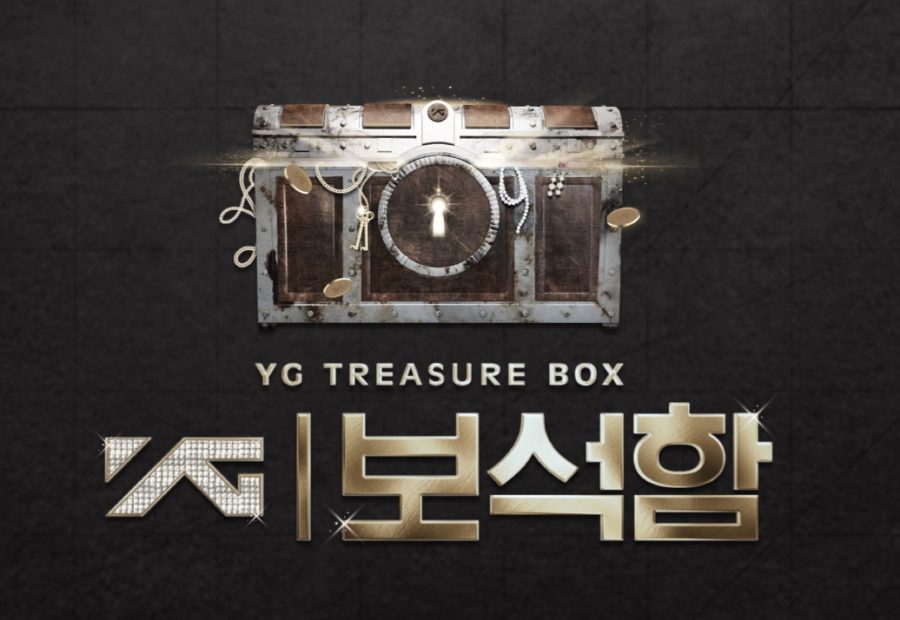Photo courtesy of www.vlive.tv. Promotional poster for the reality survival show YG Treasure Box, which aired from Nov. 16, 2018 to Jan. 18, 2019 to debut YG Entertainment’s next K-pop boy group. 
