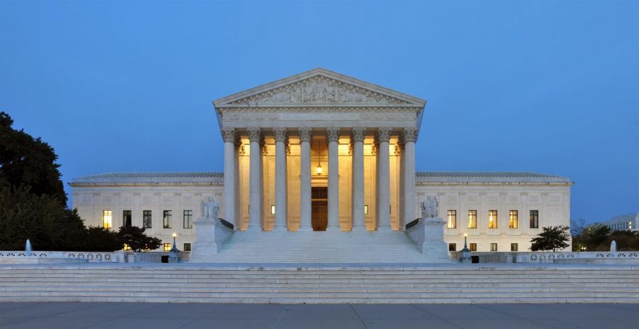 The Supreme Court building, where justice is served.