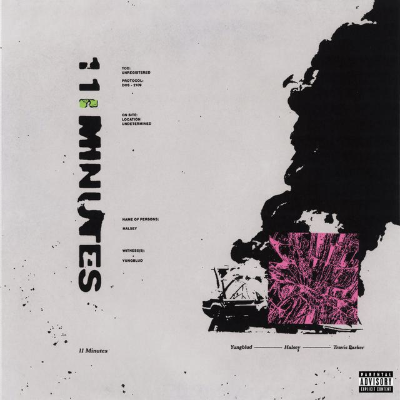The album cover for the newest single, which was a result of a collaboration between pop sensation Halsey, British rock singer YUNGBLUD, and Blink-182 drummer Travis Barker.