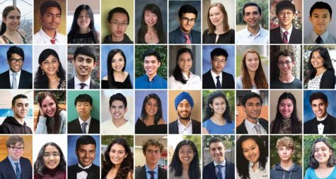 Photos of the 40 finalists in the Regeneron STS. Photo courtesy of Regeneron.