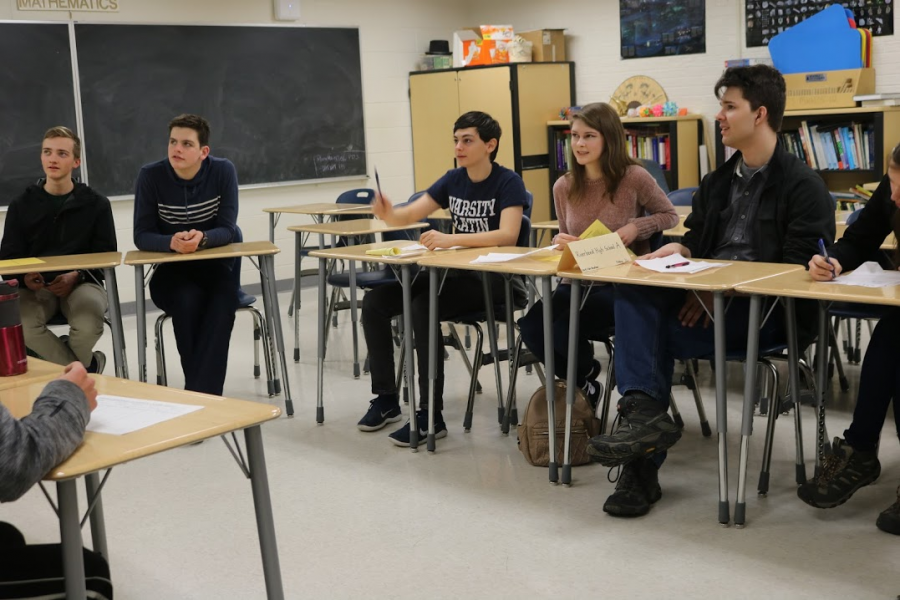 Students from different high schools and middle schools competed in three levels: novice, intermediate, or advanced. Each level offered two divisions, amateur and competitive, for people with varying degrees of Certamen experience.