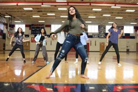 Sophomore Sahiti Rachakonda shares her passion for the art that brings happiness to her life. [Jeffersons school psychologist] Ms. Armstrong runs a mental health and wellness committee, and she does one thing [for that] every month, Rachakonda said. Like, this month [the theme was] move to happiness, so she asked us to set up the Bollywood workshop for people. I like to share [dance] with other people- it means the whole world to me. Outside of school, its basically my entire life... [dance is] very freeing.