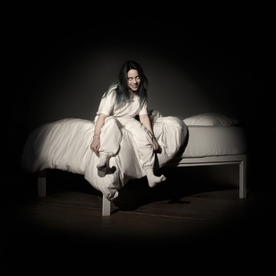 The album cover of “WHEN WE ALL FALL ASLEEP, WHERE DO WE GO?” by Billie Eilish.