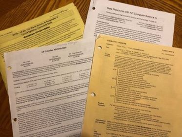 The multiple syllabi passed out by teachers are often cause for worry and confusion between classes.
