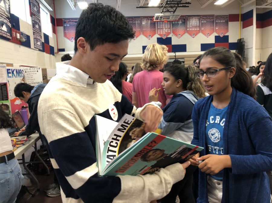TJ Yearbook Co-Editor-in-Chief Steven Le speaks to freshman Niharika Chandna about joining TJ Media.  Le explains the formatting and student input involved with the publication of the 2018-19 yearbook.