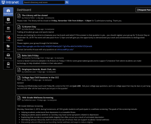 A student who has activated Dark Mode would see this on their ION dashboard. “We had internal testing; we had a block behind the gateway, but we eventually got it out,” Ouzhinski said.