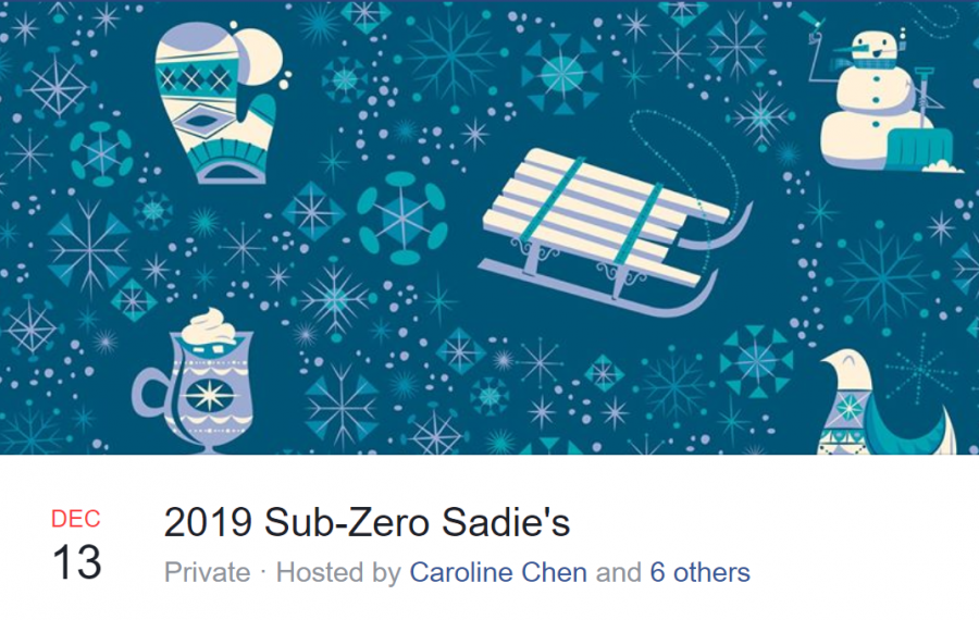 The Facebook page for this year's Sadies Hawkins dance.