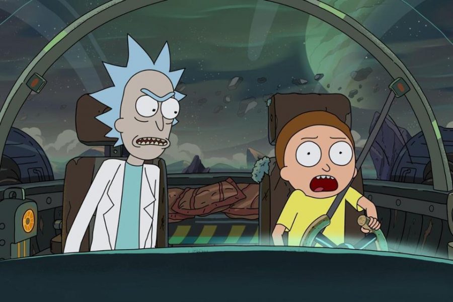 Rick scolds Morty for his unsafe driving during the first episode. Photo courtesy of Forbes