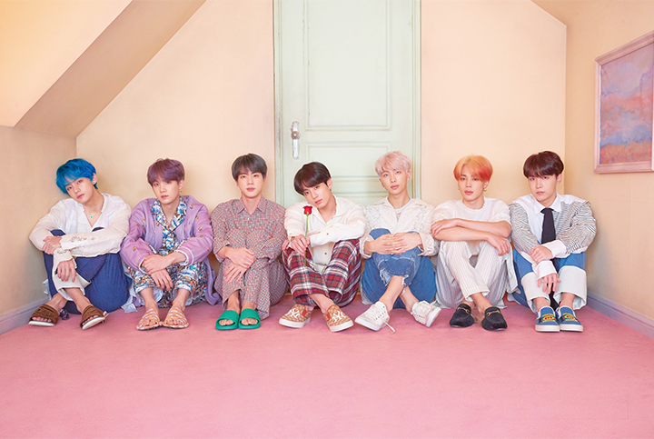 With "Boy With Luv" feat. Halsey, South Korean boy group BTS tops the list for best K-Pop song of 2019. Photo from BigHit Entertainment.