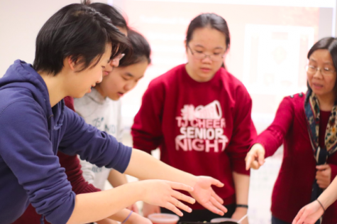 Students were invited to eat Chinese food in order to celebrate the Lunar New Year. “[My favorite part] was probably the food” junior Erin Li said.
