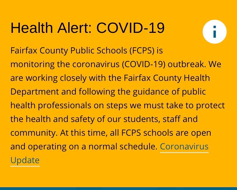 Fairfax+County+is+currently+working+with+the+county%E2%80%99s+health+department+in+deciding+what+measures+to+take+in+preventing+the+spread+of+coronavirus.