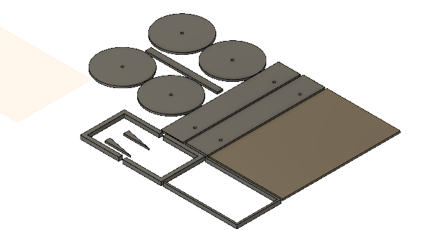 Working diligently on the IBET robot project, students are required to make their robots in 3D printing software, then convert it into a 2D sketch. Shown above is the culmination of hours of work for a student.