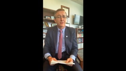 Dr. Scott Brabrand, superintendent of Fairfax County Public Schools, answers questions about the COVID-19 break on Facebook Live. “I hope you are doing well. I know it's a challenge,” Dr. Brabrand said.