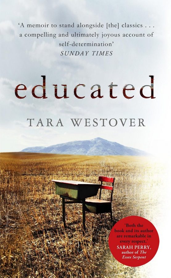 Educated by Tara Westover is a memoir of her life’s experiences, from growing up in a survivalist family in Idaho to studying by herself to attending Cambridge. Her story is about perseverance and how an education can be life-changing.