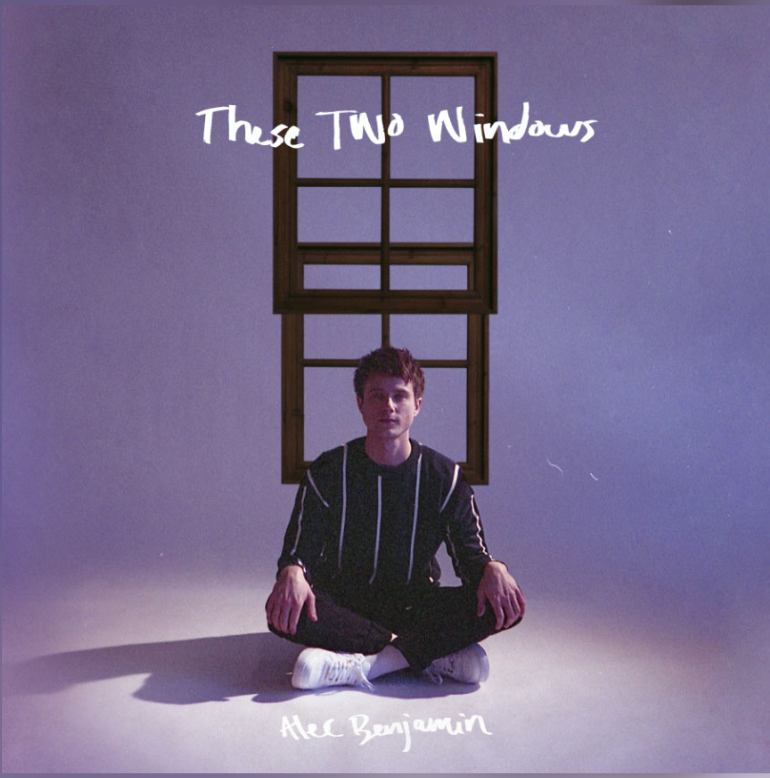 Released on May 29, Alec Benjamins sits in front of two windows for the cover his debut album These Two Windows.