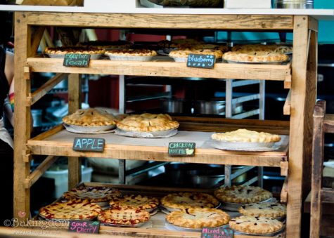 Different pie flavors from Two Fat Cats Bakery. Photo courtesy of bakingdom.com.