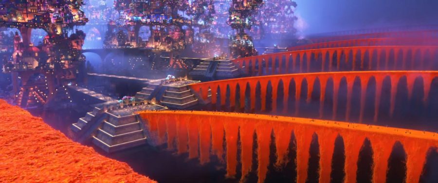 Caption: The Pixar movie Coco’s interpretation of the bridges to the land of the dead. Photo courtesy of fandom.disney.com.