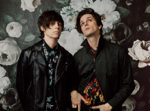 Dallon Weekes and Ryan Seaman of the band I Dont Know How But They Found Me. 