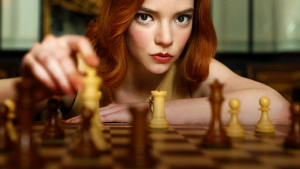 Anya Taylor-Joy as Beth Harmon in “The Queen’s Gambit”. Image courtesy of IMDb. 