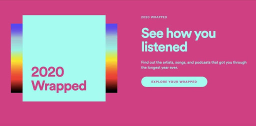 spotify wrapped slideshow