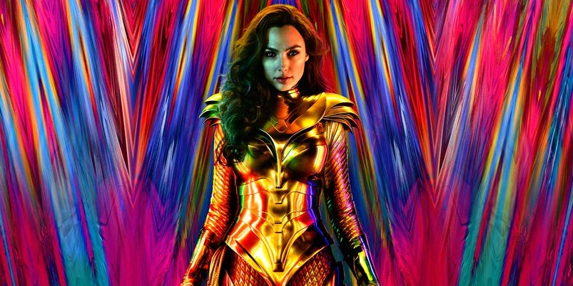 The+poster+for+%E2%80%9CWonder+Woman+1984%2C%E2%80%9D+starring+Gal+Gadot+and+available+in+theaters+or+HBO+Max+until+Jan.+24.