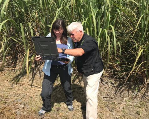 Jovanovic visits a hydromapping site as part of a diplomatic mission to Costa Rica.
