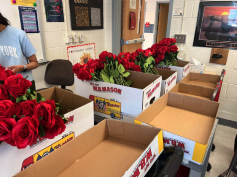 The Senior Class Council advertised the Rose Grams on Instagram, Facebook, and on the morning announcements as well. “We wanted to celebrate Valentine’s Day,” senior Michelle Du said, “We thought that it was a good idea to celebrate the holiday in a cute way, and potentially get all the classes involved.”
