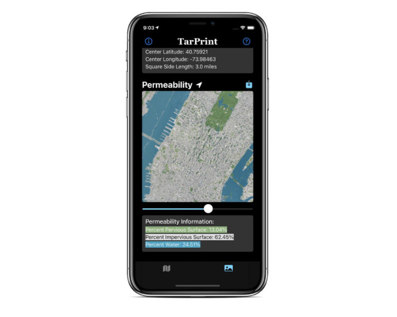 Tar Print, a mobile application that junior Suraj Vaddi has been working on for the past two years which he submitted to the Jefferson Science Fair, analyzes urbanization within a predetermined area.  I applied my app to the real world by assessing biodiversity of 143 streams around Virginia, and used data from the Virginia Save our Streams program which collected populations of indicator species of macroinvertebrates,” Vaddi said. 