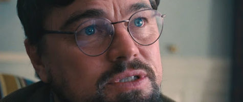 Leonardo DiCaprio plays a permanently concerned and bewildered scientist in “Don’t Look Up”.