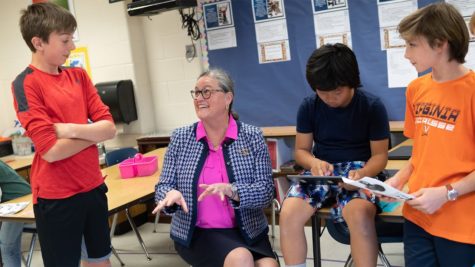 One day after being named FCPS's next superintendent, Dr. Michelle Reid visited schools around the county to talk to young students. “I'm grateful to have this opportunity and I'm thrilled to serve this community and earn the trust of each of you on the board” said Reid.