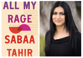 “All My Rage” by Sabaa Tahir covers themes surrounding friendship and loss, grief and anger, hope and forgiveness, and generational trauma.