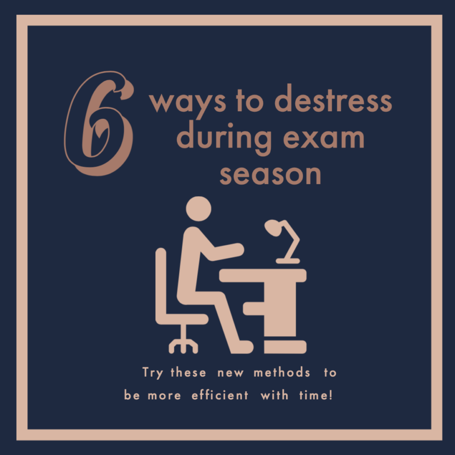 These six study methods and tips will help you avoid stress this exam season.