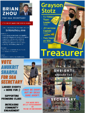 These election posters from the SGA election show the presence that elections like these have in our community. However, for individual clubs, is that really the best choice?