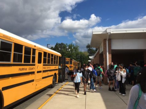 Door 12 has consistently been a place where students gather to catch their buses and finally head home after a long day of school, but some students are forced to sit and wait until 4:20 p.m to finally begin heading home. “I think it’s a problem with the bus system organization that caused all these problems.” senior Raed Mirza said.
