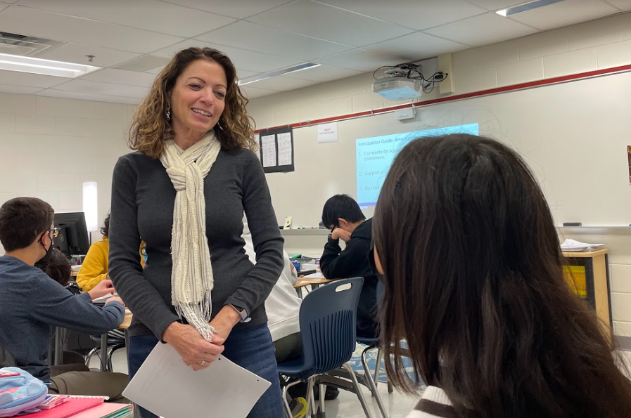 “I’ve found that the students are very quick to argue with me and with each other. Sometimes, we gotta move on," Levy said, "But I’d rather have that, than, [me] just talking and nobody really has any response to it, or to each other.” 