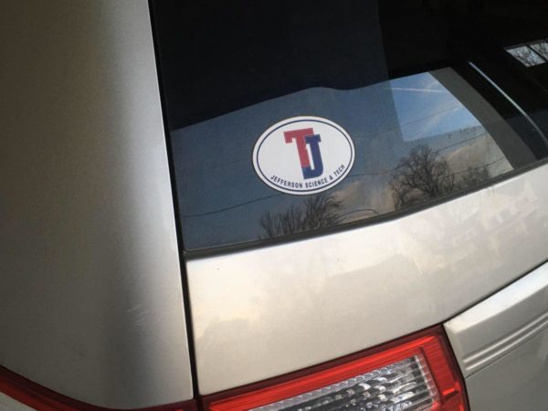 The design of the Jefferson bumper sticker has long been criticized, however its simplistic design embodies the appropriately embodies the Jefferson experience.
