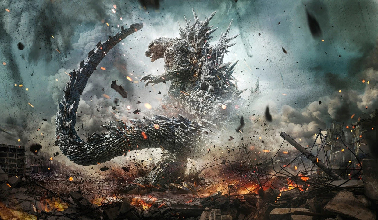 Godzilla Minus One ruled the box office after its release with action in a post-war Japan. 