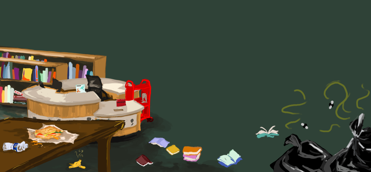 When navigating the halls of Jefferson, it's hard not to acknowledge the trash left behind.